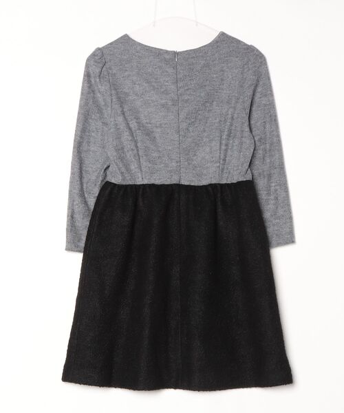 「UNIVERVAL MUSE」 ドッキングワンピース MEDIUM グレー レディース_画像2