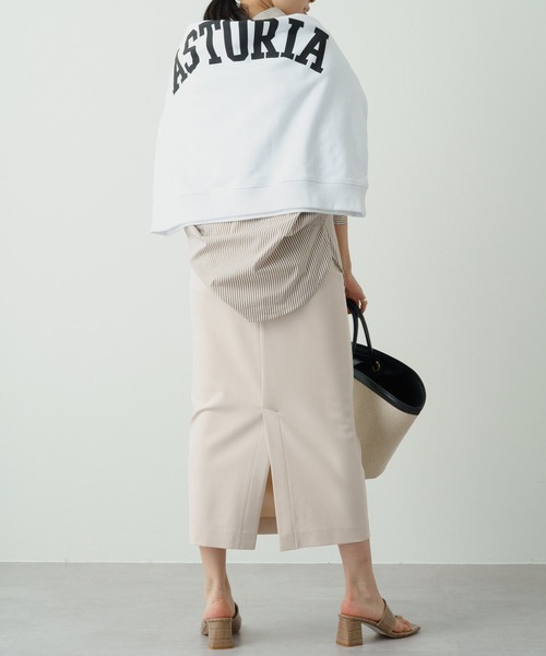 「LOUNGEDRESS」 「CELFORD」タイトスカート MEDIUM アイボリー レディース_画像9