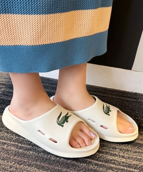 LACOSTE（ラコステ） 厚底 サンダル 夏 レディース MEDUZ SLIDE 126 1