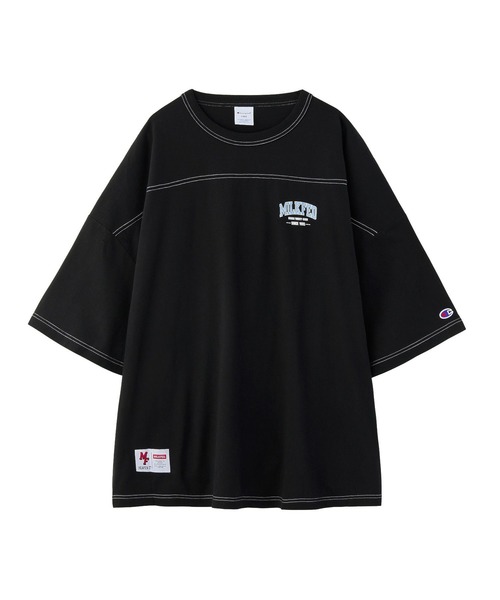 Champion（チャンピオン） 7分袖カットソー ONE SIZE ブルー
