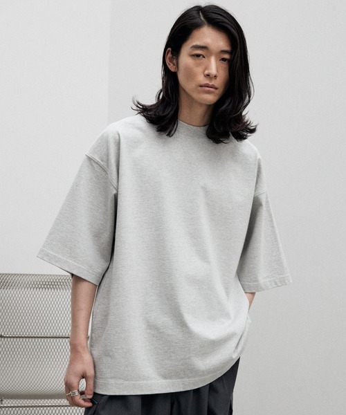「WYM LIDNM」 半袖Tシャツ L ホワイト メンズ_画像5