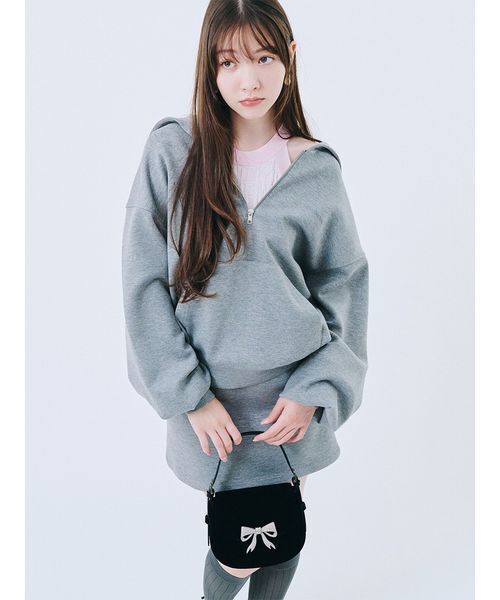 LILY BROWN（リリーブラウン） セットアップ ONE SIZE ネイビー 