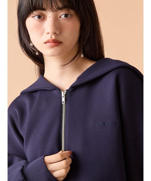 LILY BROWN（リリーブラウン） セットアップ ONE SIZE ネイビー 