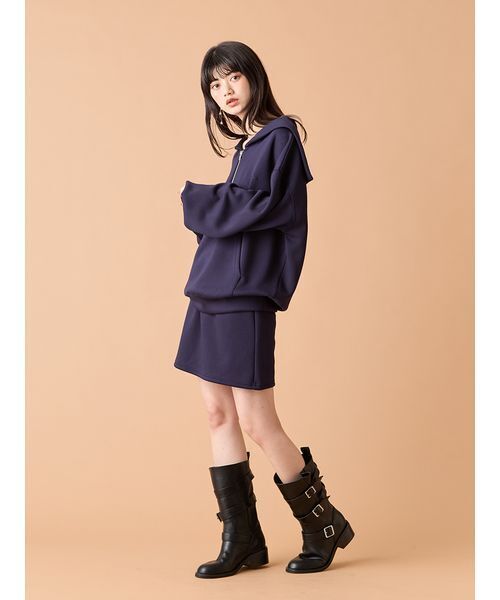 LILY BROWN（リリーブラウン） セットアップ ONE SIZE ネイビー 