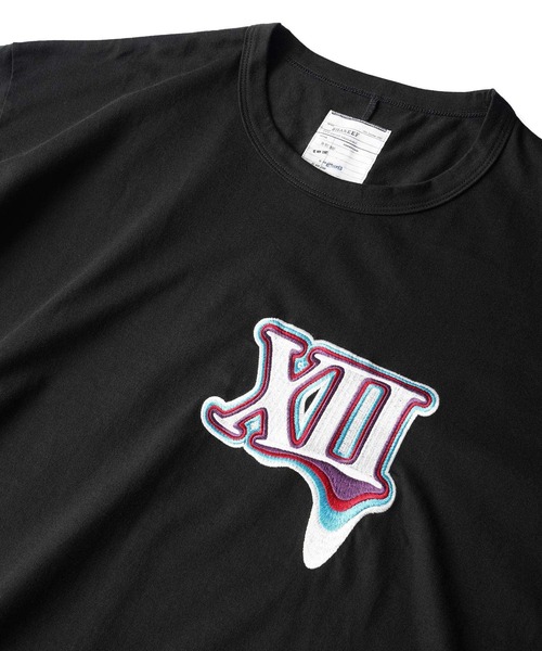 「SHAREEF」 半袖Tシャツ 2 ブラック メンズ_画像4
