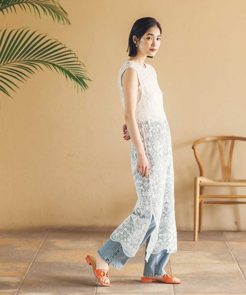 「Gready Brilliant」 「AuieF」デニムパンツ 36 ブルー レディース_画像9