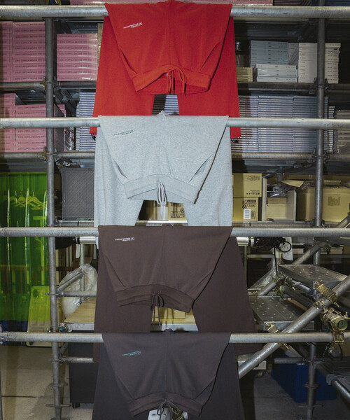 「Firsthand」 スウェットパンツ MEDIUM レッド レディース_画像2