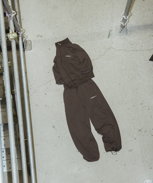 「Firsthand」 スウェットパンツ MEDIUM レッド レディース_画像4