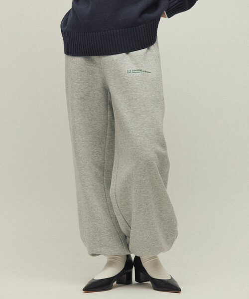 「Firsthand」 スウェットパンツ MEDIUM レッド レディース_画像6