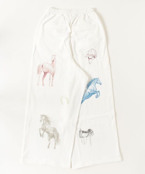 「MAISON SPECIAL」 スウェットパンツ 38 チャコールグレー レディース_画像2