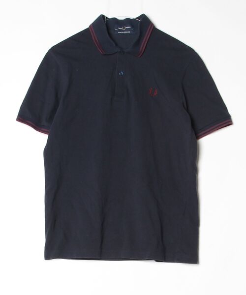 FRED PERRY（フレッドペリー） 半袖ポロシャツ 40 ネイビー メンズ