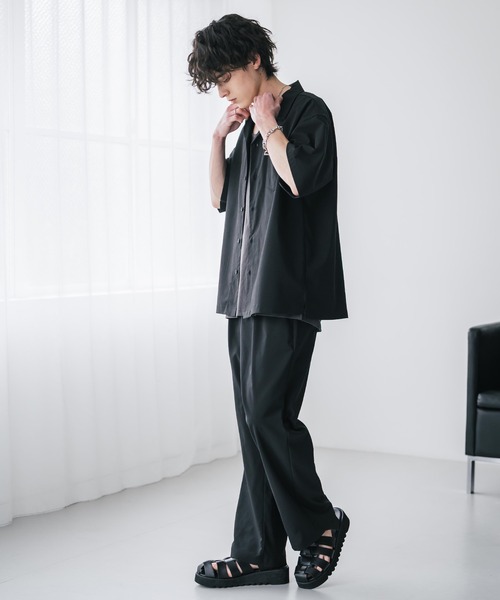 「Rocky Monroe」 セットアップ L ブラウン メンズ_画像9