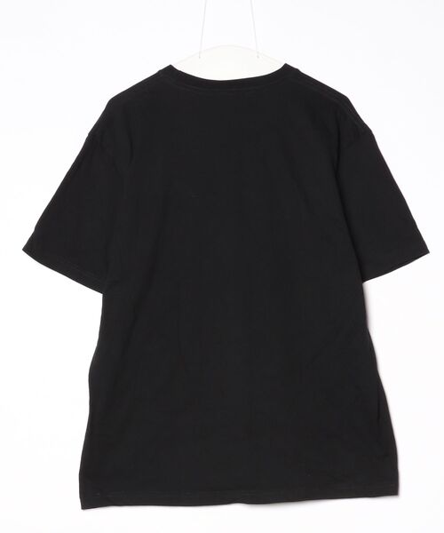 「Subciety」 ワンポイント半袖Tシャツ X-LARGE ブラック メンズ_画像2