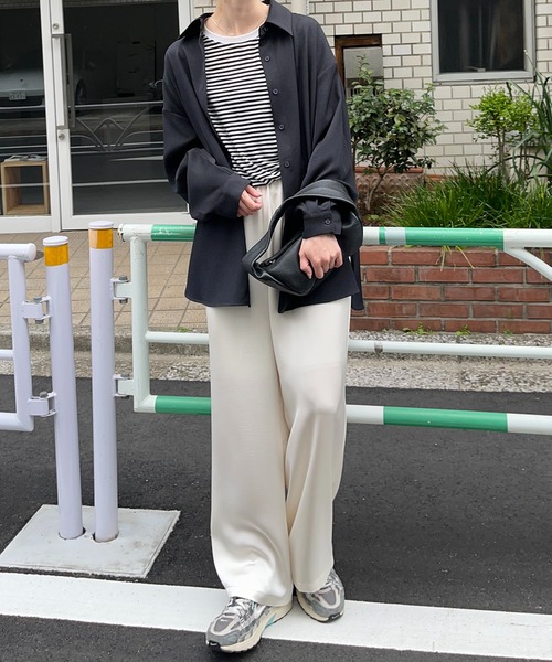 meilmada イージーパンツ MEDIUM アイボリー レディース : ZOZOTOWN