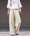 ワイドパンツ パンツ イージーワイド ペインタ...の詳細画像3