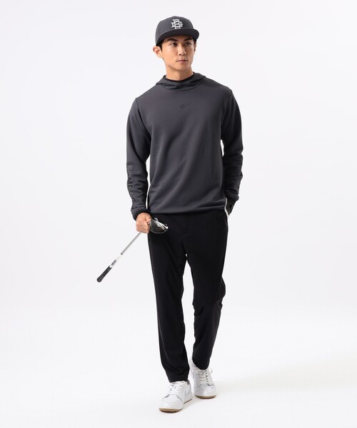 ビームスゴルフ 撥水加工 ストレッチ パンツ Lサイズ ブラック ゴルフウェア BEAMS GOLF（ビームス ゴルフ） パンツ ORANGE LABEL / 撥水
