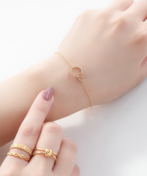 Phoebe ブレスレット トゥインクルサークルブレスレット レディース 