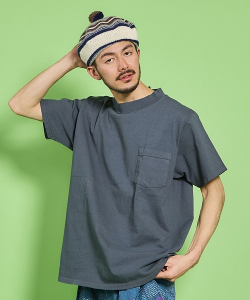 tシャツ Tシャツ メンズ 「MADE IN USA」S/S MOCK NECK POCKET TEE / ショートスリーブ　モックネックポケットＴ｜zozo｜17