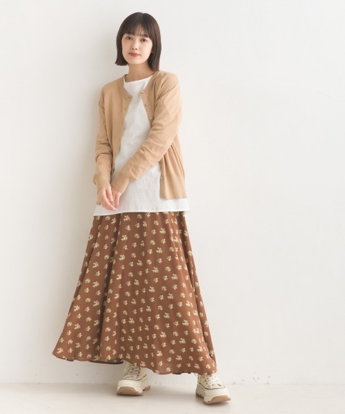 カーディガン レーヨンナイロンカーディガン レディース レーヨンナイロンカーディガン | NATURAL BEAUTY BASIC