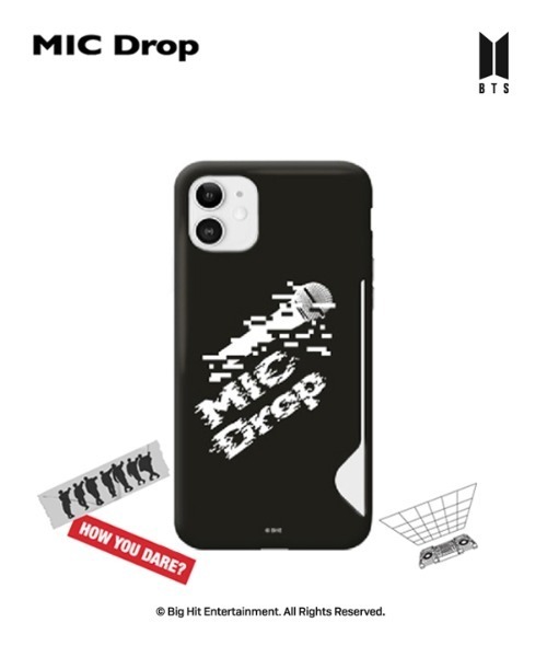 supergoods スマホケース 」BTS MIC Drop theme Card Snap Case - MIC
