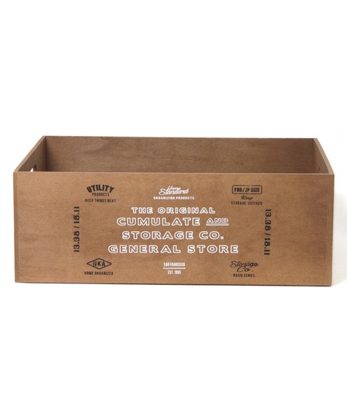 niko and…（ニコアンド） 収納 オリジナルプライウッドA3コンテナ