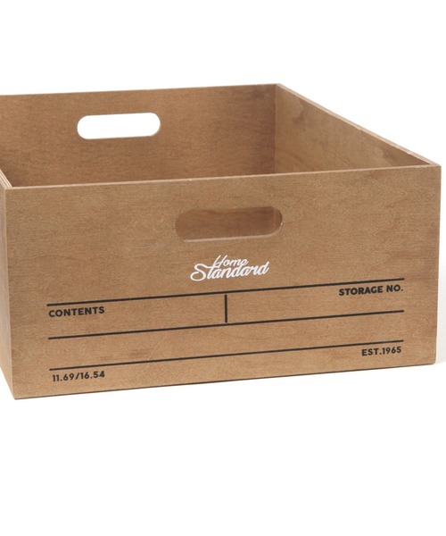 niko and…（ニコアンド） 収納 オリジナルプライウッドA3コンテナ