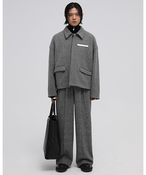 MASONPRINCE ワイドパンツ スラックス 「MASONPRINCE」2 tuck wide
