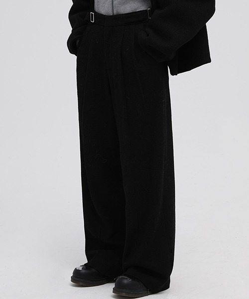 MASONPRINCE ワイドパンツ スラックス 「MASONPRINCE」2 tuck wide