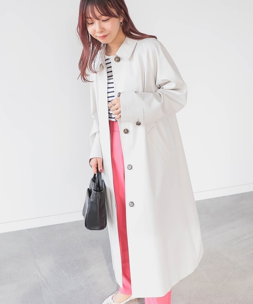 ステンカラーコート B:MING by BEAMS / 撥水 ステンカラーコート 22SS
