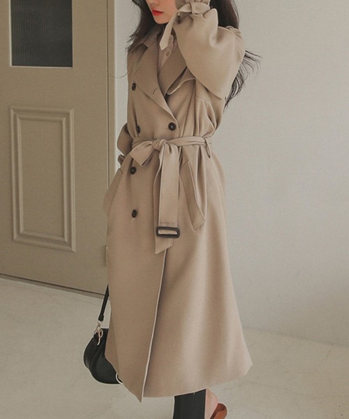 DAY CLOSET トレンチコート コート レディース ウエストマーク