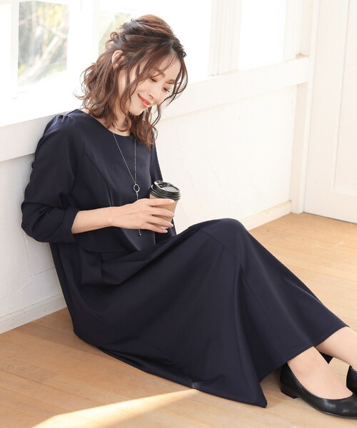 ブランド ワンピース 楽ちん キレイなカットロングワンピース Zozotown Paypayモール店 通販 Paypayモール