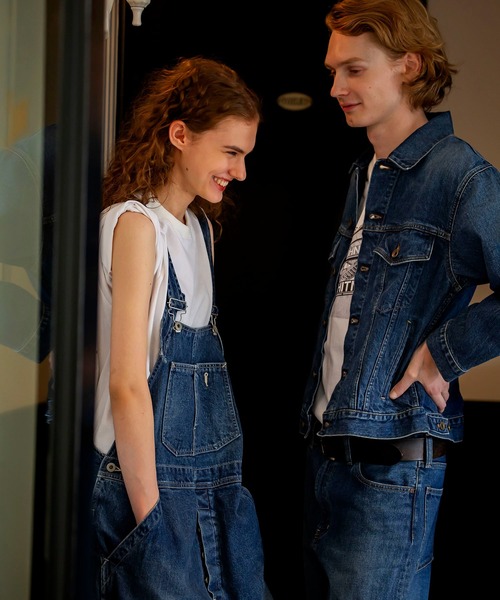 美品 DENIM DELIGHT デニム オーバーオール サロペット ブルー DENIM DELIGHT DAYS オーバーオール サロペット 「DENIM DAYS