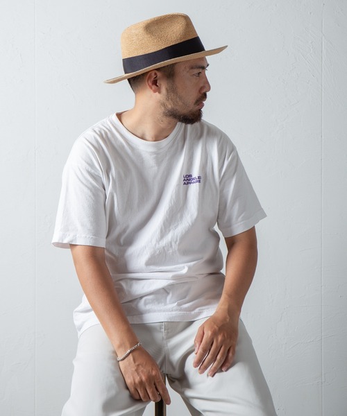 帽子 ハット ラフィアこま編み　BF / Raffia Fine Knit Hat メンズ | KNOX(革小物)
