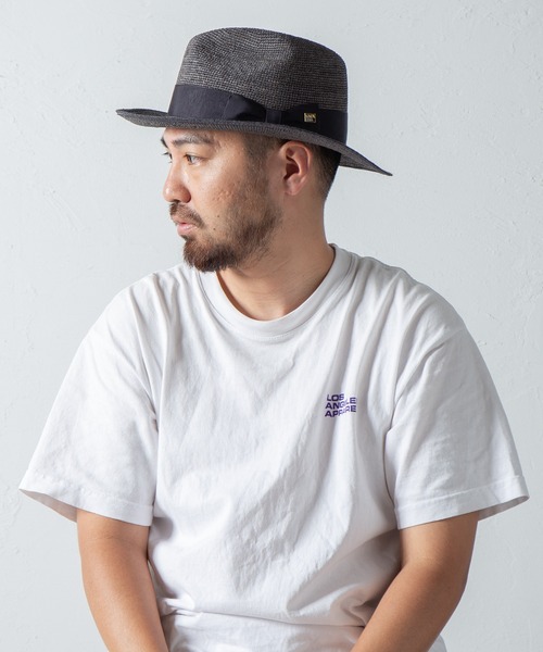 帽子 ハット ラフィアこま編み　BF / Raffia Fine Knit Hat メンズ | KNOX(革小物) | 15