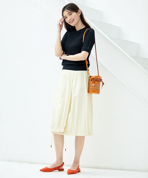 23区 ニット レーシー半袖 レディース : ZOZOTOWN Yahoo!店