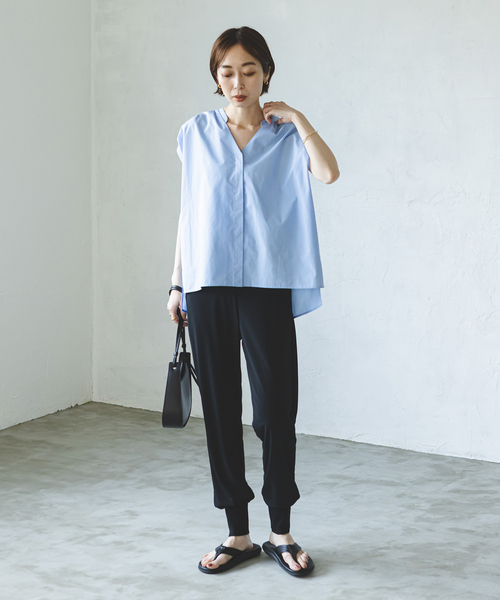 NOBLE パンツ スラックス 《追加2》【RITA】ONOPLY SMOOTH DRESS 