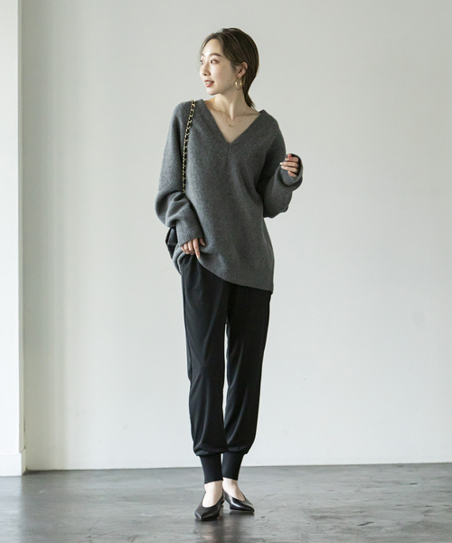 NOBLE パンツ スラックス 《追加2》【RITA】ONOPLY SMOOTH DRESS 