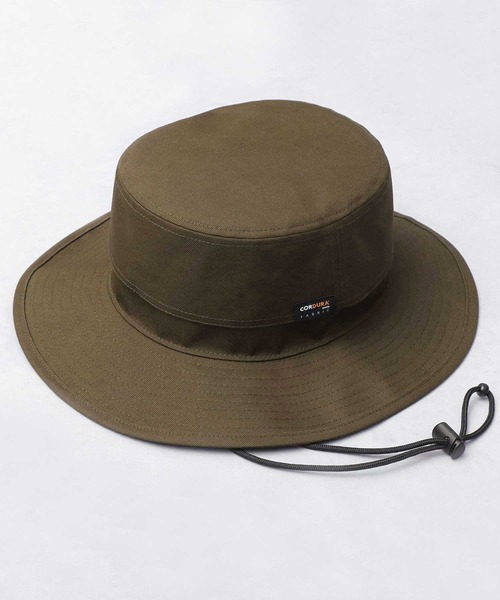 A.M.S. 帽子 ハット 別注 CORDURAポリエステル フラットブリム