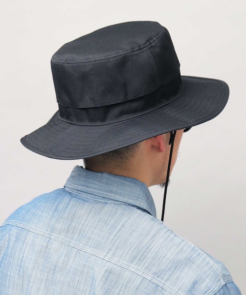 A.M.S. 帽子 ハット 別注 CORDURAポリエステル フラットブリム