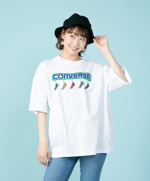 tシャツ コンバース  リボン PT S/S Tシャツ レディース 9460771225_10.jpg