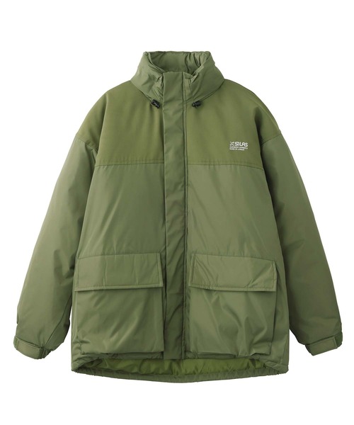 新品　SILAS　サイラス　ジャケット PUFFER JACKET　保温　防寒 SILAS サイラス HOODED PUFFER JACKET フーデット パファー