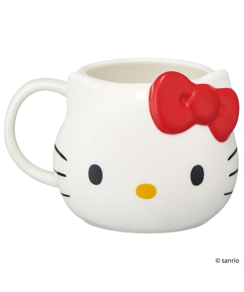 sanrio（サンリオ） タンブラー 「 」 陶器 ダイカット マグカップ