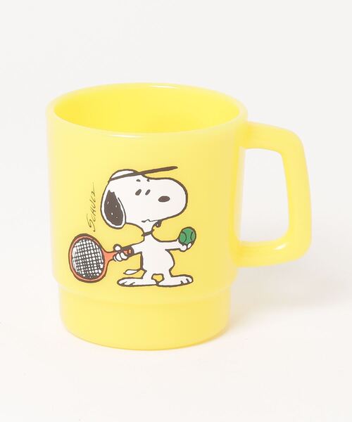 食器 メンズ 007  PEANUTS　PLASTIC MUG  /  ピーナッツ　プラスチックマグカップ｜zozo｜05