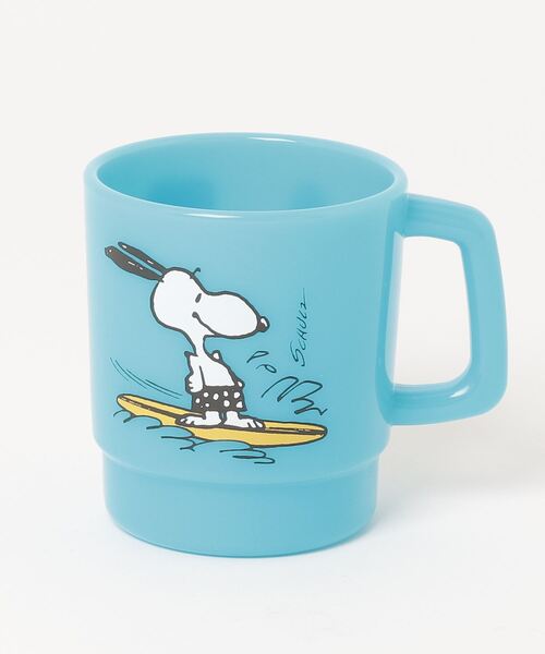 食器 メンズ 007  PEANUTS　PLASTIC MUG  /  ピーナッツ　プラスチックマグカップ｜zozo｜04