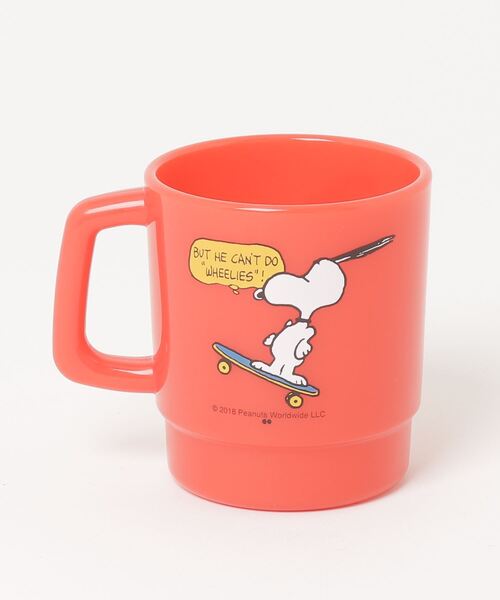 食器 メンズ 007  PEANUTS　PLASTIC MUG  /  ピーナッツ　プラスチックマグカップ｜zozo｜12