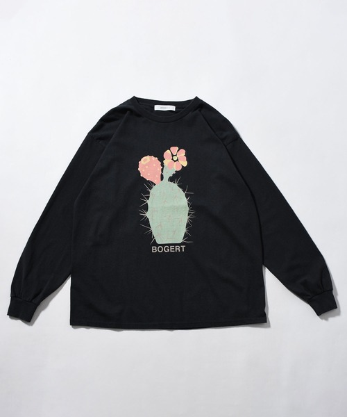 Johnbull（ジョンブル） tシャツ プリントロングTシャツ(サボテン