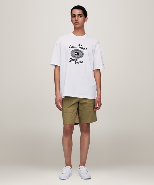 Tシャツブラウス　ペールグレー cussil/クシル】TRストレッチルーズシルエット2wayオープン
