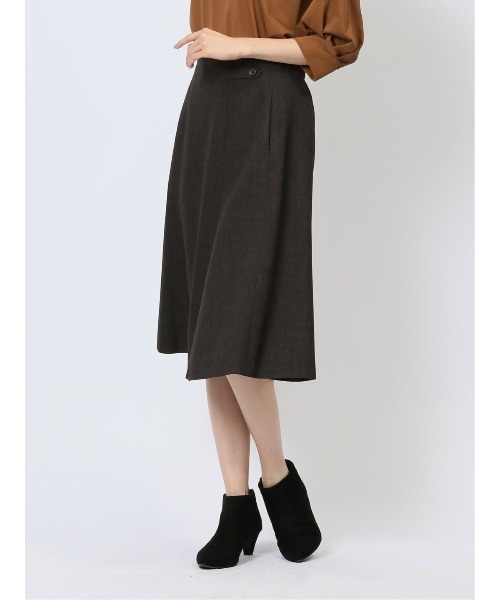 m.f.editorial スカートスーツ 「ストレッチ ウォッシャブル