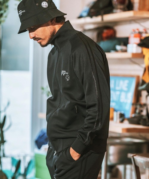 seventy seven ブルゾン アウター mj10145- W zip line jersey track