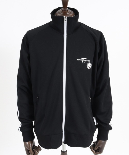 seventy seven ブルゾン アウター mj10145- W zip line jersey track